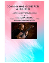 Johnny Has Gone for a Soldier Guitar and Fretted sheet music cover